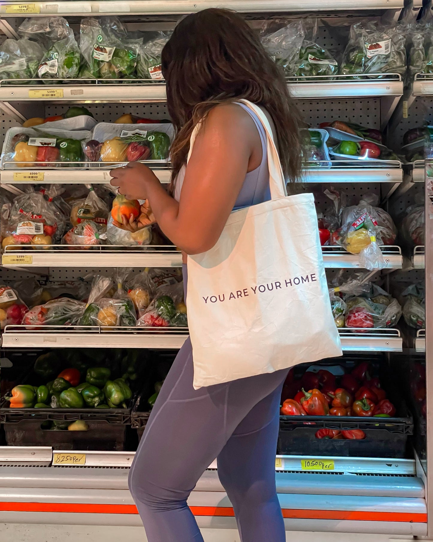 "YOU ARE YOUR HOME" Tote